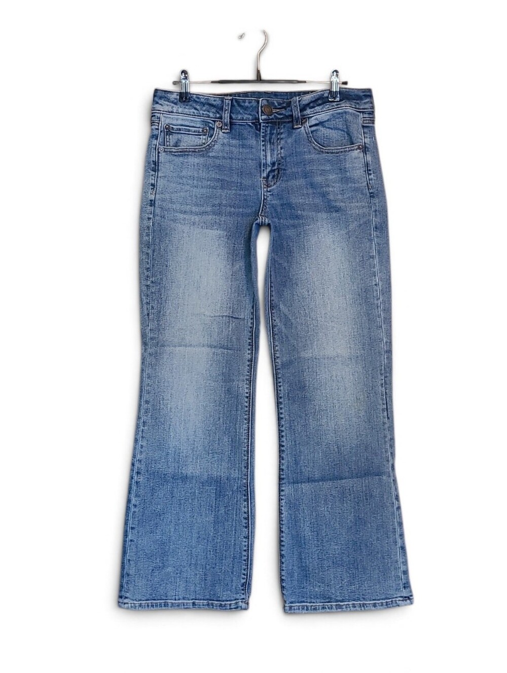 Women's AE Favorite Boyfriend Super Stretch Jeans Size 8 *SHORT*